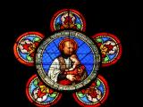 [Cliquez pour agrandir : 105 Kio] Peyrehorade - L'église Saint-Martin : vitrail.