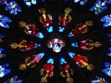 [Cliquez pour agrandir : 104 Kio] Auxerre - La cathédrale Saint-Étienne : vitrail : détail.