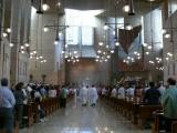 [Cliquez pour agrandir : 92 Kio] Los Angeles - The cathedral Our Lady of the Angels: the nave.