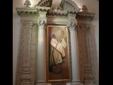 [Cliquez pour agrandir : 78 Kio] Monterrey - La cathédrale de l'Immaculée-Conception : autel et image de Saint Josemaría Escrivá.