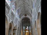 [Cliquez pour agrandir : 153 Kio] Alençon - La basilique Notre-Dame : la nef.