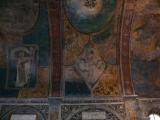 [Cliquez pour agrandir : 88 Kio] Toulouse - La basilique Saint-Sernin : fresques de la voûte.