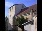 [Cliquez pour agrandir : 77 Kio] Hastingues - L'église Saint-Sauveur : extérieur.