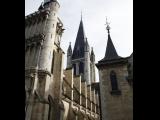[Cliquez pour agrandir : 75 Kio] Dijon - L'église Notre-Dame : le clocher.