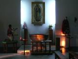 [Cliquez pour agrandir : 98 Kio] Mexico - L'église de Santiago de la place des trois cultures.