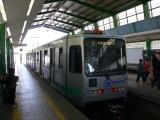 [Cliquez pour agrandir : 123 Kio] Mexico - Le tramway.