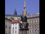 [Cliquez pour agrandir : 72 Kio] Prague - Église Saint-Nicolas à Mala Strana : l'obélisque.