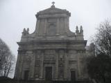 [Cliquez pour agrandir : 92 Kio] Arras - La cathédrale sous la neige.