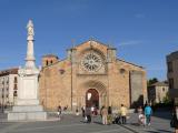 [Cliquez pour agrandir : 79 Kio] Ávila - L'église Saint-Pierre.