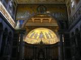[Cliquez pour agrandir : 92 Kio] Rome - La basilique Saint-Paul-Hors-les-Murs : le chœur.