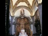 [Cliquez pour agrandir : 167 Kio] Mexico - La basilique ancienne Notre-Dame-de-Guadalupe : nef et chœur.