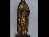 [Cliquez pour agrandir : 65 Kio] Saint-Pée-sur-Nivelle - L'église Saint-Pierre : statue de sainte Marie-Madeleine.