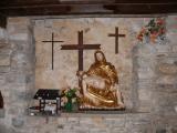 [Cliquez pour agrandir : 98 Kio] Arbonne - L'église Saint-Laurent : la pieta.