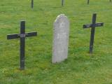 [Cliquez pour agrandir : 125 Kio] Somme - Cimetière allemand : tombe juive.
