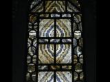 [Cliquez pour agrandir : 100 Kio] Rome - La basilique Saint-Paul-Hors-les-Murs : vitrail de marbre.