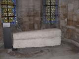 [Cliquez pour agrandir : 93 Kio] Saint-Denis - La basilique : sarcophage de la reine Arégonde.