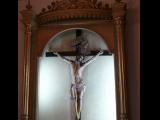 [Cliquez pour agrandir : 60 Kio] Rio de Janeiro - L'ancienne cathédrale Notre-Dame-du-Mont-Carmel : crucifix.