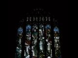 [Cliquez pour agrandir : 76 Kio] San Francisco - Saint Dominic's church: stained glass window.