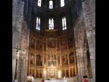 [Cliquez pour agrandir : 95 Kio] Ávila - La cathédrale : le chœur : vue générale.