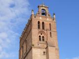 [Cliquez pour agrandir : 75 Kio] Toulouse - La cathédrale Saint-Étienne : le clocher.