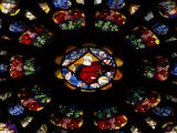 [Cliquez pour agrandir : 101 Kio] Auxerre - La cathédrale Saint-Étienne : vitrail : détail.
