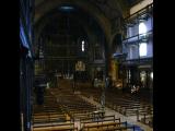 [Cliquez pour agrandir : 98 Kio] Saint-Jean-de-Luz - L'église Saint-Jean-Baptiste : la nef vue des tribunes.