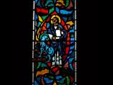 [Cliquez pour agrandir : 75 Kio] Tucson - Saint-Thomas-the-Apostle's church: stained glass window representing Saint Mark.