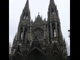 [Cliquez pour agrandir : 86 Kio] Rouen - L'abbatiale Saint-Ouen : la façade.