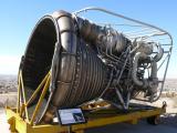 [Cliquez pour agrandir : 102 Kio] Alamogordo - The Museum of Space History: F-1 rocket engine.
