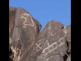 [Cliquez pour agrandir : 92 Kio] Three Rivers - Petroglyphs.