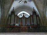 [Cliquez pour agrandir : 90 Kio] Saint-André-de-Cubzac - L'église Saint-André-du-Nom-de-Dieu : l'orgue.