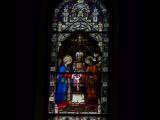 [Cliquez pour agrandir : 70 Kio] Phoenix - Saint-Mary's basilica: stained glass window representing the wedding of Mary and Joseph.