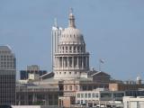 [Cliquez pour agrandir : 66 Kio] Austin - The Texas State Capitole: the main building.