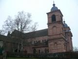 [Cliquez pour agrandir : 79 Kio] Saint-Dié-des-Vosges - La cathédrale : le flanc.