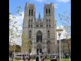 [Cliquez pour agrandir : 122 Kio] Bruxelles - La cathédrale Saints-Michel-et-Gudule.