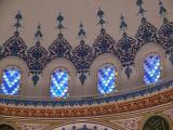 [Cliquez pour agrandir : 105 Kio] Berlin - La mosquée Şehitlik : l'intérieur.