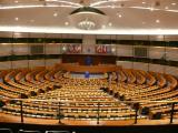 [Cliquez pour agrandir : 114 Kio] Bruxelles - Le Parlement européen : l'hémicycle.
