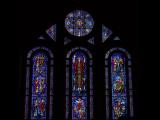 [Cliquez pour agrandir : 94 Kio] San Francisco - Saint Vincent-de-Paul's church: stained glass window.