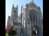 [Cliquez pour agrandir : 90 Kio] San Francisco - Saint Dominic's church: general view.