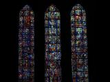 [Cliquez pour agrandir : 123 Kio] Reims - La cathédrale Notre-Dame : vitrail.