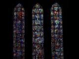 [Cliquez pour agrandir : 123 Kio] Reims - La cathédrale Notre-Dame : vitrail.