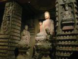 [Cliquez pour agrandir : 98 Kio] Xi'an - Le musée de l'histoire du Shaanxi : reconstitution d'un temple.