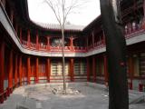 [Cliquez pour agrandir : 99 Kio] Pékin - Le parc Beihai : le pavillon des travaux anciens.