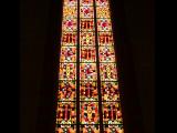 [Cliquez pour agrandir : 112 Kio] Toulouse - Le couvent des Jacobins : l'église : vitrail moderne.