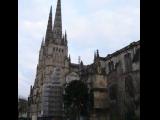 [Cliquez pour agrandir : 69 Kio] Bordeaux - La cathédrale Saint-André : vue latérale.