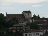 [Cliquez pour agrandir : 57 Kio] Hastingues - L'église Saint-Sauveur : vue générale.