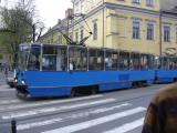 [Cliquez pour agrandir : 94 Kio] Cracovie - Tramway.