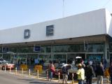 [Cliquez pour agrandir : 105 Kio] Mexico - La gare routière Terminal Central de Autobuses del Norte.