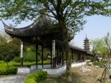 [Cliquez pour agrandir : 154 Kio] Suzhou - Panmen : couloir traditionnel devant la pagode Ruiguang.