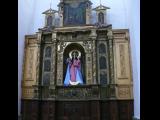 [Cliquez pour agrandir : 123 Kio] Mexico - L'église Saint-Bernardin-de-Sienne : le retable de la Vierge à l'Enfant.